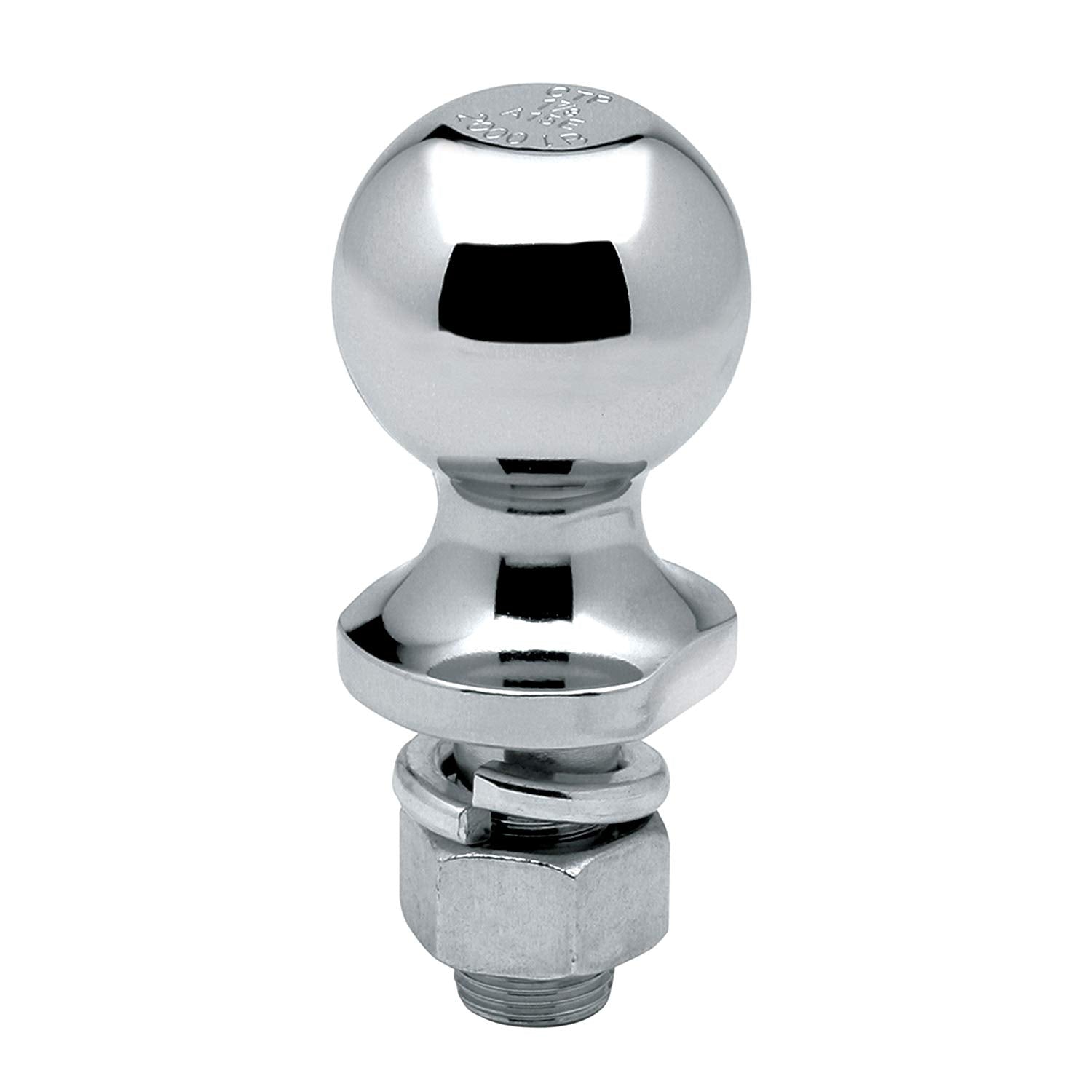 Woodland Airstream Parts and RV Accessories Store, Tow Ready Reese Class I Hitch Ball, Chrome - 1-7/8" Ball x 1" x 2-1/8", 2,000 lbs.